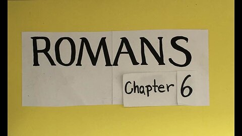 Romans chapter 6 - Marianne Manley