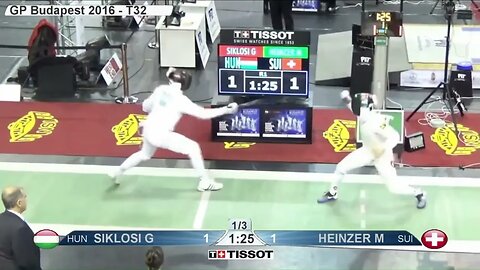Epee Fencing - Strategies - Fail Fast and Adapt! | Siklosi G vs Heinzer M.