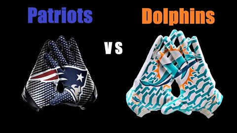 Miami Dolphins VS New England Patriots Live NFL Game