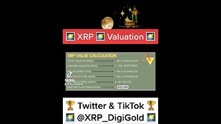 🌠✅🌠 XRP Valuation 🌠✅🌠