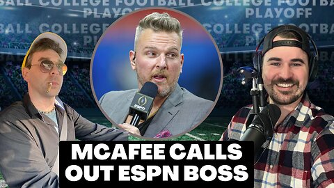 Pat McAfee Says ESPN Boss is Actively Sabotaging His Show!