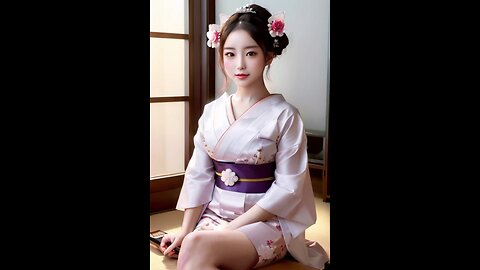 AI Arty Beauty Japanese Dress Geisha Lookbook