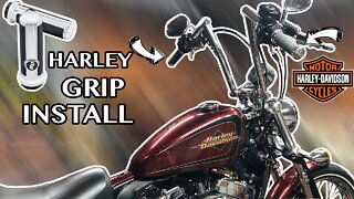 Installing Grips for 2012 Harley Sportster 72