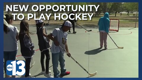 Playing hockey just got easier with new rink at Lorenzi Park