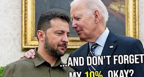 BIDEN AND ZELENSKY TO SIGN DEAL TO "SUPPORT" UKRAINE FOR 10 MORE YEARS