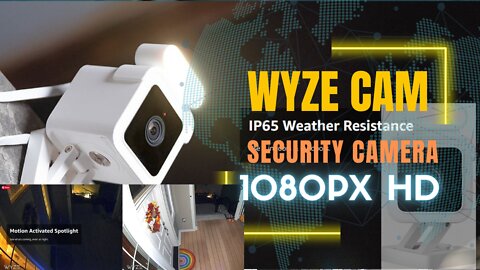 Wyze Cam Spotlight, Wyze Cam v3 Security Camera with Spotlight Kit