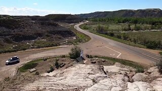 Hoodoo Climb - Holiday by Drumheller , Alberta