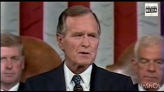 Sept. 11th, 1990, exactly 11 years before 9/11, George Bush Sr. announced the NWO (New World Order)