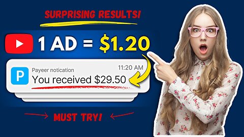 "Earn $1.20 Per Video Watched! (Legit Online Money Making Method 2024)