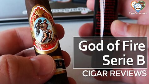 SPICY & RICH - The GOD OF FIRE Serie B Robusto Tubo - CIGAR REVIEWS by CigarScore