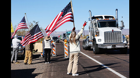 Russia/Ukraine Plot Thickens, WI Republican Emergency Meeting, US Trucker Convoy 70 Miles Long