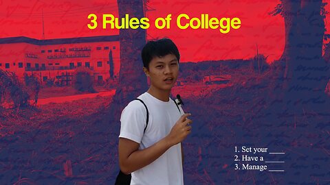 3 RULES OF COLLEGE PARA MAKALIGTAS KA
