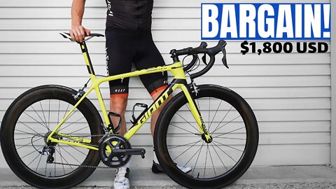 My New Giant TCR Race Bike was DIRT CHEAP! (week 8)