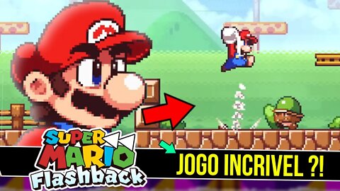 JOGO mais BONITO do Mario | Super Mario Flashback #shorts