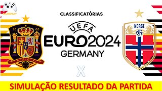 Espanha x Noruega - Classificatórias - EURO 2024 [GAMEPLAY - FIFA 23 - XBOX]