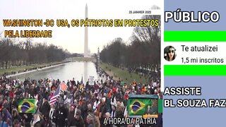 WASHINGTON-DC USA URGENTE !, PROTESTOS PELA LIBERDADE DOMINGO 23 JANEIRO