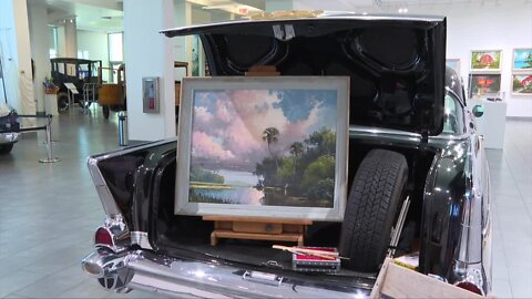 Florida Highwaymen on display at Elliot Museum in Stuart