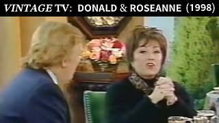 “Money is Really Just Energy” (LOA Talk) | The Roseanne Talk Show: Donald Trump, and Michael Moore [Together!] + Virginia Graham (1998) — Donald Enters at 11:30