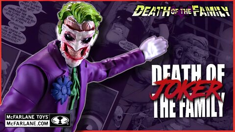 McFarlane Toys DC Multiverse Batman Death Of The Family The Joker Figure @The Review Spot
