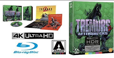 Tremors 2: Aftershocks [Arrow Video 4K Ultra HD & Blu ray Limited Editions]