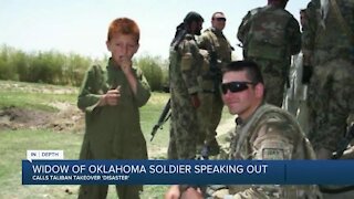 Widow of Oklahoma Soldier Speaking Out