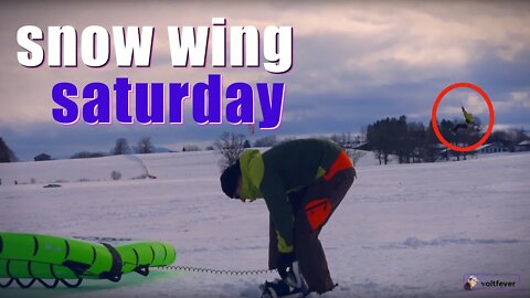 SnowWing Sunday | Mit dem Wing ohne Foil ab nach Holzkirchen