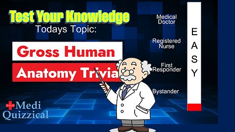 Medical Quiz, Gross Human Anatomy