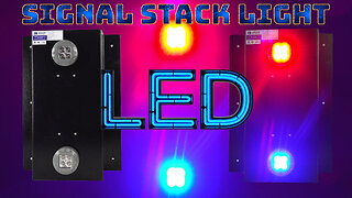 Dual Color LED Traffic Signal Stack Spot Light