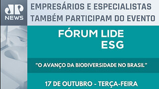 Governadores do Amazonas e Acre debatem biodiversidade no Brasil no Fórum Lide ESG