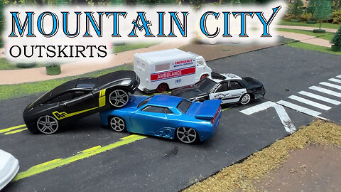 Mountain City Outskirts 30 - hotwheels matchbox adventureforce dragrace ambulance maisto diecast