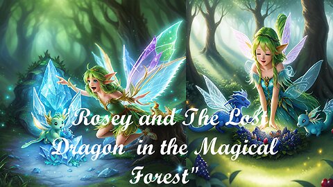 Rosey and The Lost Dragon :A Tale of Friendship in the Magical Forest