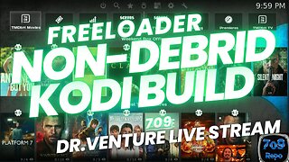 Kodi Builds - Free Loader - Debrid Free - 709 Repo