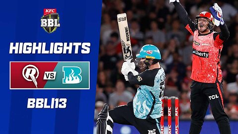 Melbourne Renegades v Brisbane Heat | BBL|13