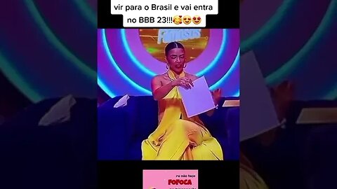 O momento que a Dania Mendes descobriu que vai vir para o Brasil participar do BBB 23