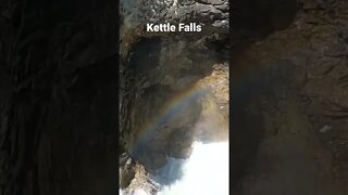 Rainbow at the Falls.