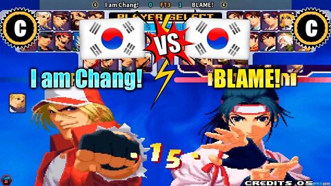 The King of Fighters 2000 (I am Chang! Vs. BLAME!) [South Korea Vs. South Korea]