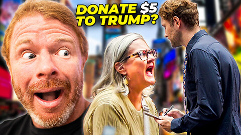 Asking New Yorkers To Donate to Trump's Legal Fund! - REACTION