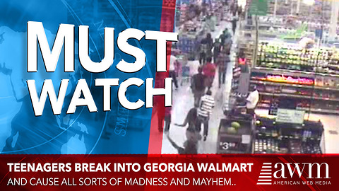 Georgia Teenagers Ransack A Walmart To "See How Much Damage They Could Cause"