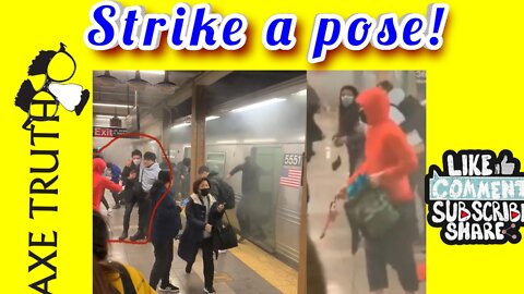 Strike a Pose @ #SunsetParkSubwayShooting