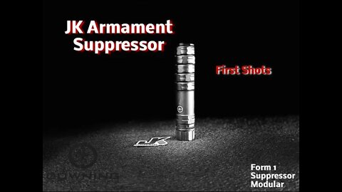 JK Armament Form 1 Can, First Shots...