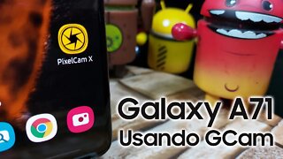 Galaxy A71, precisa de GCam? #PixelCamX