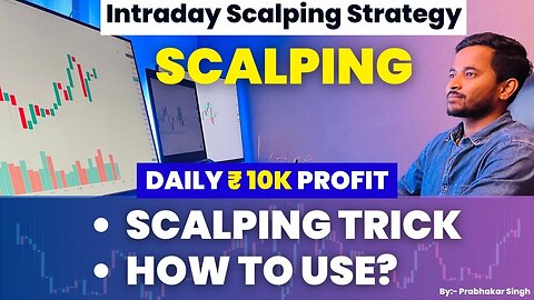 Intraday Scalping Strategy | Option Trading Strategy for beginners | Scalping Trading Strategy