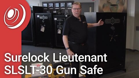 Surelock Lieutenant SLSLT-30 Gun Safe with Dye the Safe Guy
