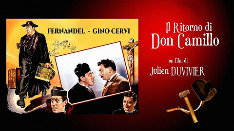 #1953 “IL RITORNO DI DON CAMILLO”#Libera versione dai racconti di Giovannino Guareschi #TUTTO VINCE L'AMORE!!😇💖🙏