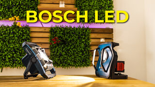 Notbeleuchtung von Bosch | GLI 18V-4000 C vs GLI 18V-2200 C | mit dem Eco Flow durch den Winter