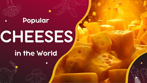 Popular and Delicious Cheeses in the World!