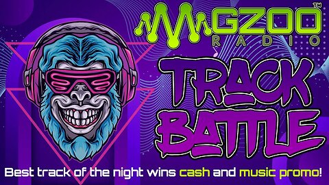 GZOO Radio's monthly music contest is on! #TRACKBATTLE live music reviews.