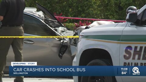 Person involved in Wellington school bus crash arrested for fraud