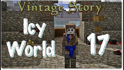 Vintage Story Icy World Permadeath Episode 17: Greenhouse Timelapse and Base Building Preparation