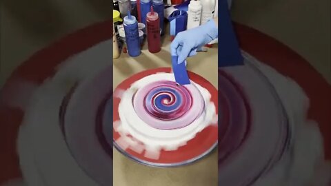 Acrylic Cloud Pour Spin and Swipe